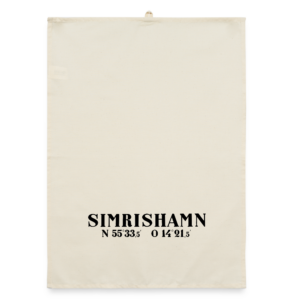 Simrishamn koordinat, köks handduk